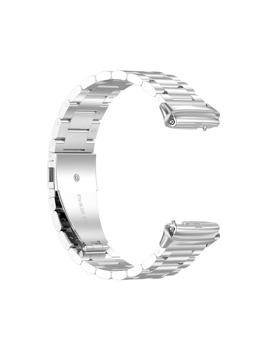 Three Bead Λουράκι Ανοξείδωτο Ατσάλι Ασημί (Redmi Watch 3 Active)