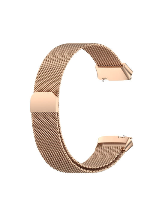 Milan Λουράκι Ανοξείδωτο Ατσάλι Ροζ Χρυσό (Redmi Watch 3 Active)