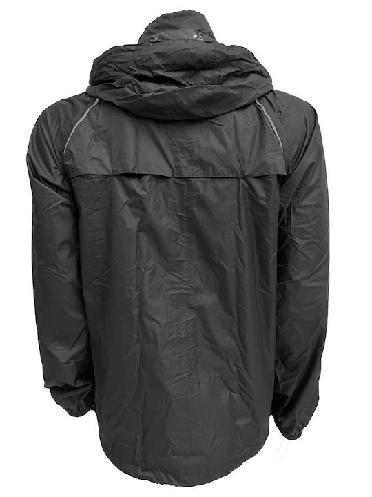 Jacket Waterproof and Windproof Black