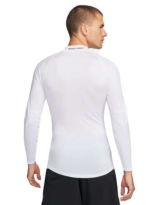 Dri-FIT Fitness Dri-Fit Αθλητικό T-shirt Λευκό