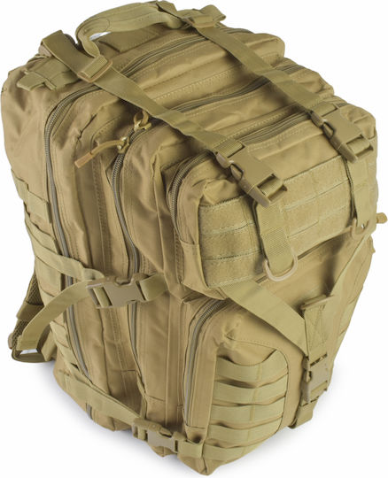 Mcan Militärischer Rucksack Rucksack aus Polyester Khaki 43Es