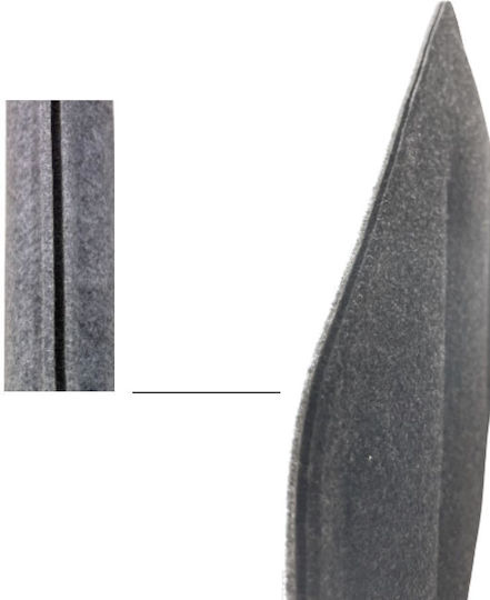 Acustio (1pcs) 45cm x 120cm x 38mm in Gray Color