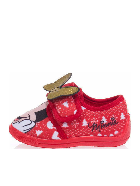 Παντόφλες Κόκκινες Minnie