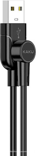 Kakusiga USB-A zu Lightning Kabel Schwarz 1m (KSC-374/BLACK/LT)