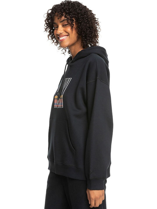 Thats Rad Damen Sweatshirt Kapuzen Schwarz