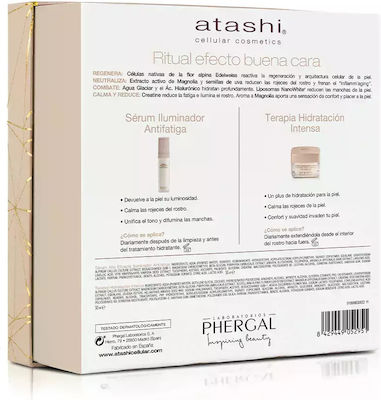 Atashi Skin Care Set for Moisturizing & Αnti-ageing with Serum