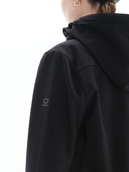 Women's Short Lifestyle Jacket for Winter Black
