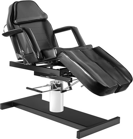 Elegant Furniture Tattoo Chair Black with Adjustable Height and Hydraulic Lifting
