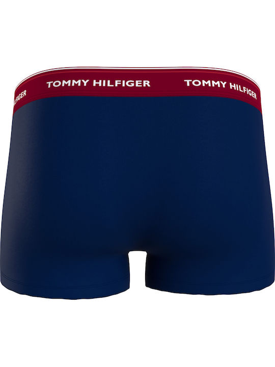 Tommy Hilfiger 3 Ανδρικά Μποξεράκια Μπλε 3Pack