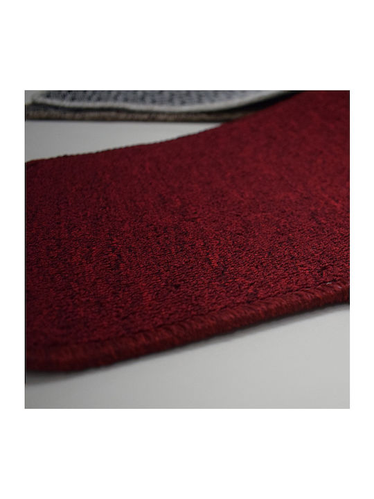 Ns Carpets Hummer Carpet Red Width 400cm Cut-to-Measure