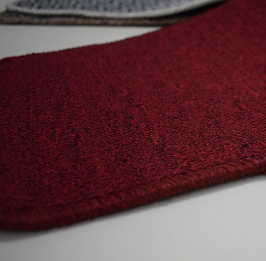 Ns Carpets Hummer Carpet Red Width 400cm Cut-to-Measure