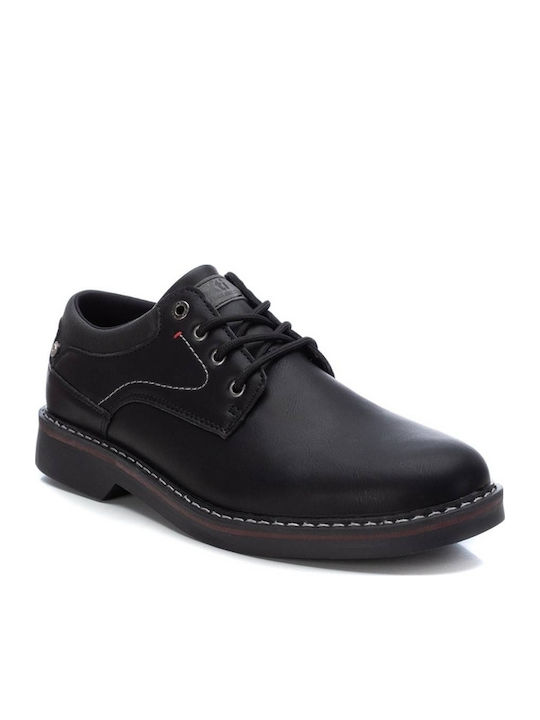 Men's Leather Casual Shoes Black