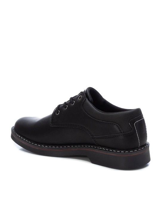 Men's Leather Casual Shoes Black