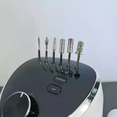 Beautylushh Τροχός Νυχιών Ρεύματος 68W Μαύρος 35000 Στροφών με Πεντάλ