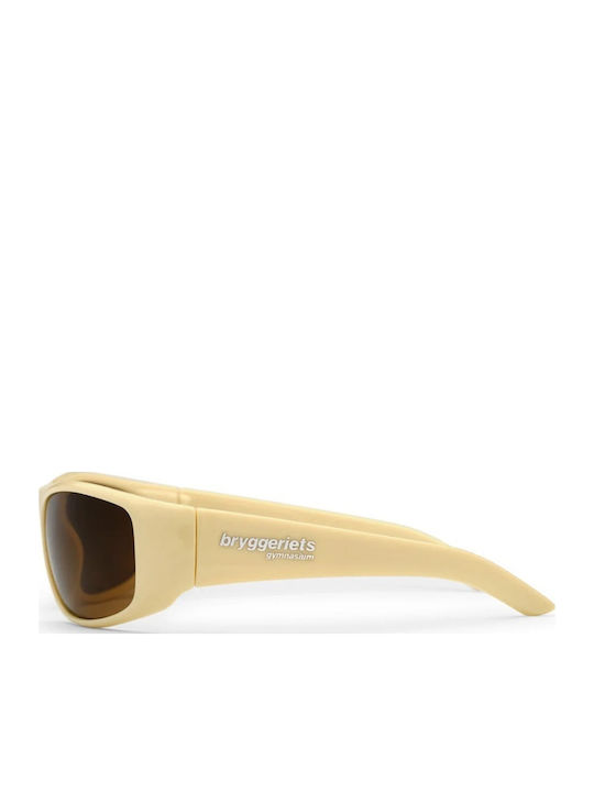 Chpo Unisex Ochelari de soare cu Bej Cadru și Bej Lentilă 16134BD