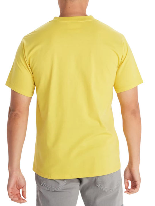 Marmot Coastal Tee Men's Short Sleeve T-shirt Yellow