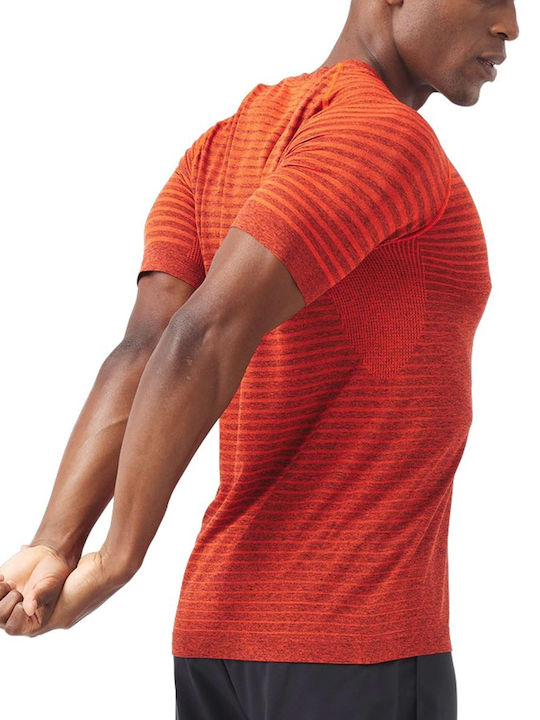 Odlo Essential Seamless Short Sleeve Red