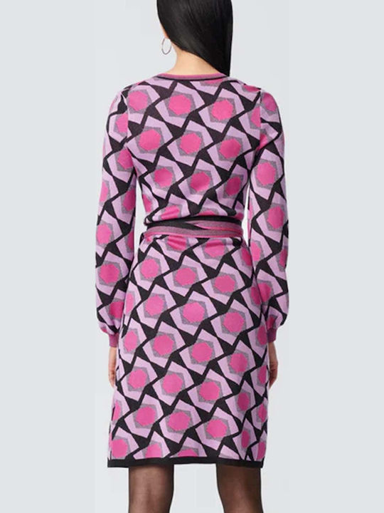 Diane Von Furstenberg Damenkleid Ganztägig Lila