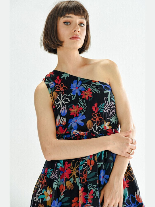 Καλοκαιρινό Mini Φόρεμα Floral