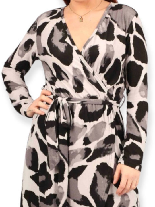 Secret Fashion Maxi Rochie Animal Print