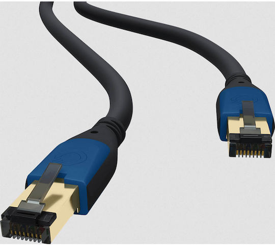 Oehlbach U/UTP Cat.8.1 Καλώδιο Δικτύου Ethernet 0.5m Μαύρο