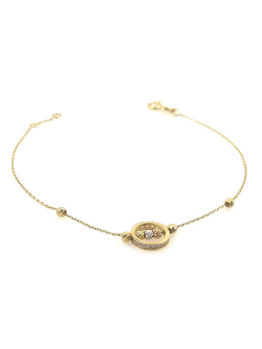 CHrysolithos Bracelet made of Gold 14K