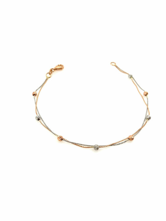 CHrysolithos Bracelet made of Rose Gold