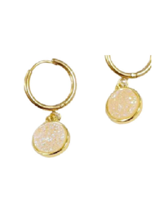 Earrings Hoops Gold Plated