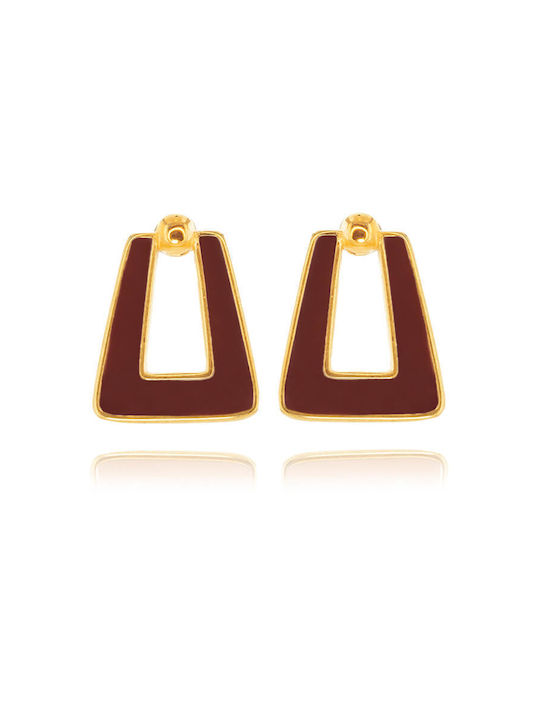 Angelo Barreta Earrings Pendants Gold Plated