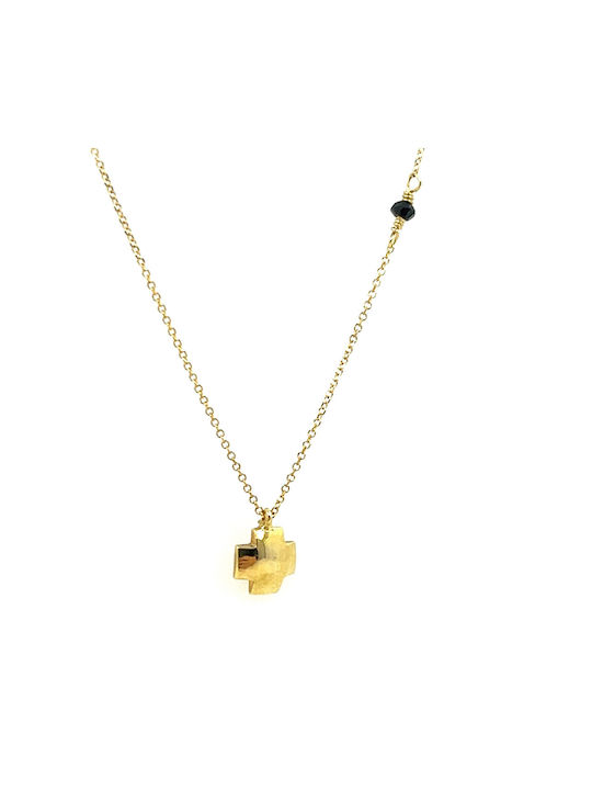 Gold Cross 9K with Chain