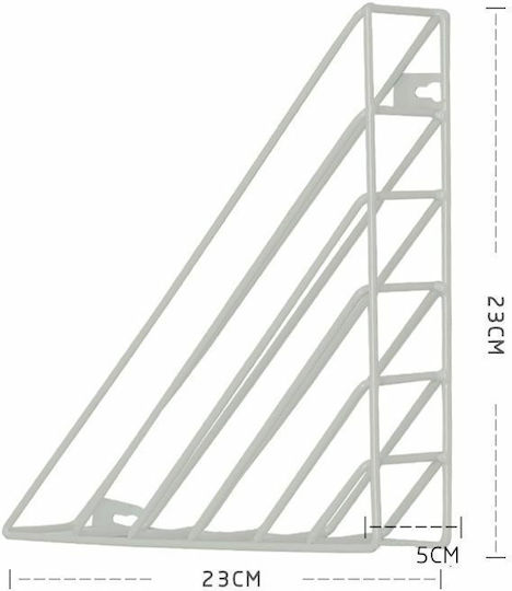 Ράφι Λευκό 23x5x23εκ.