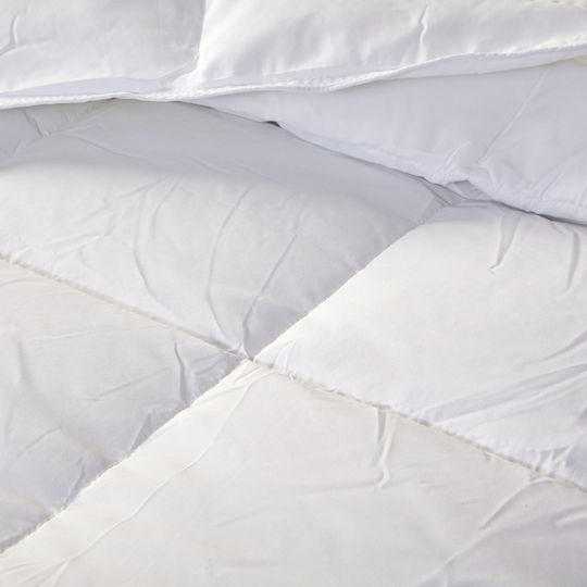 Aigaion Пухено Куинсайз с Пълнеж Microfiber 240x260бр Бял 200 г/м²Gsm