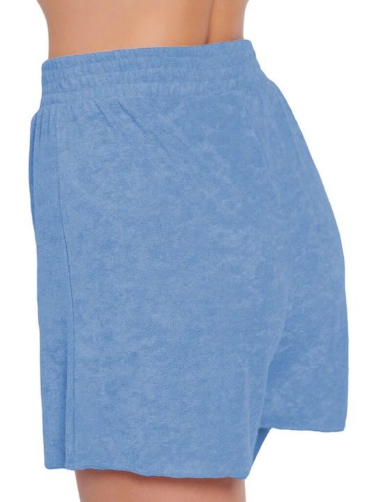 Jeannette Lingerie Feminin Pantaloni scurți de Plajă Albastru