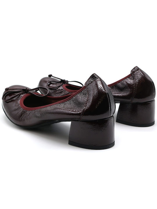 Wonders Pantofi cu toc Burgundy