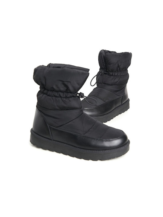 Plato Damenstiefel Schwarz