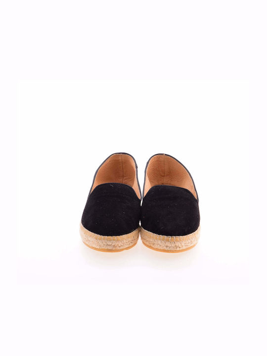 Kanna Wildleder Damen Espadrilles in Schwarz Farbe