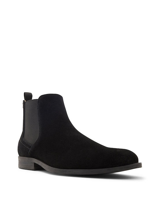 Brodyx Leather Black Chelsea Boots