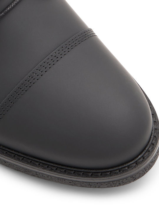 Leather Black Men's Boots