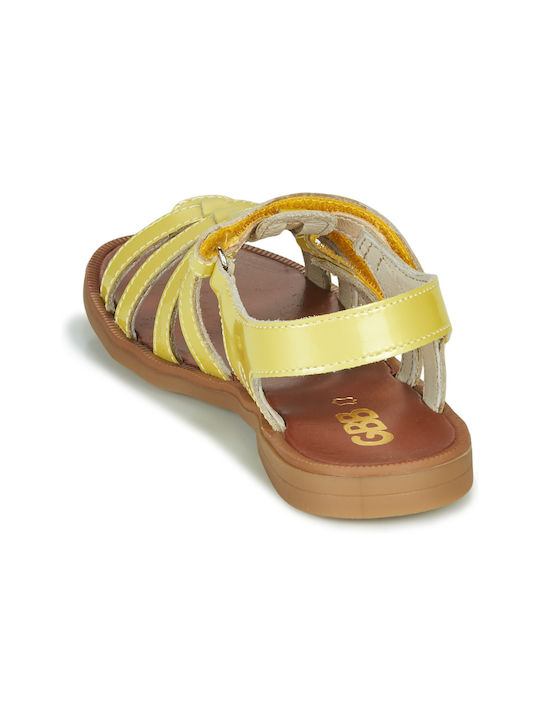 Kinder Sandalen Gelb