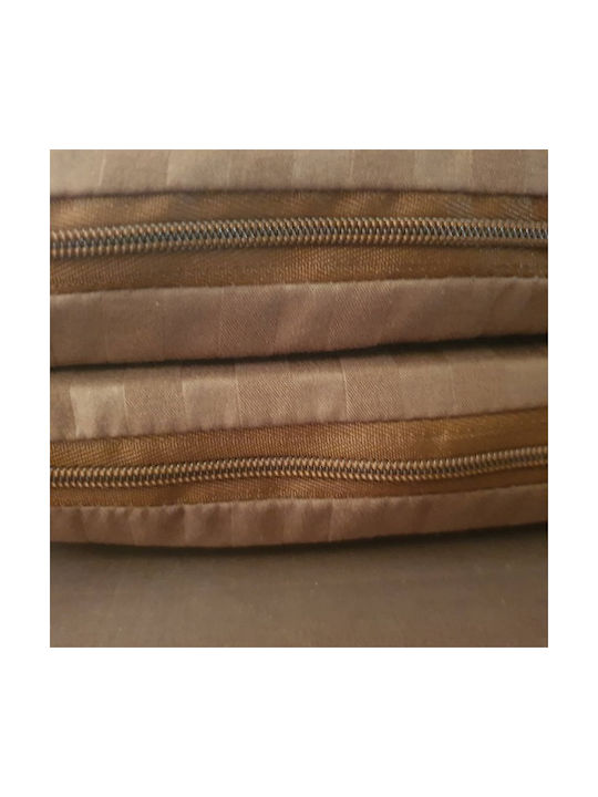 Sidi Home Plast Garden Chair Cushion with Backrest Brown 42x55cm