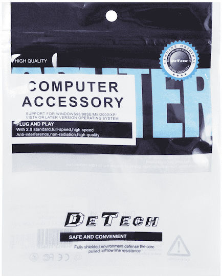 Flat Cable HDMI male - VGA male 3m Μαύρο