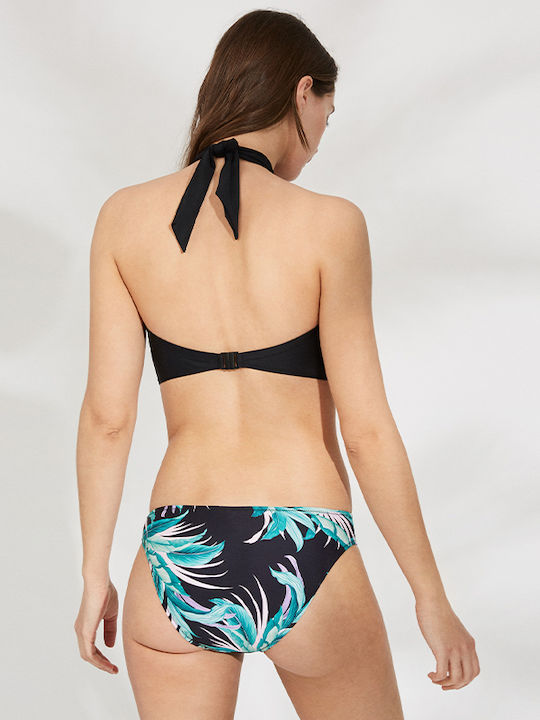 Strapless Bikini Top B Cup Μαύρο