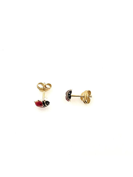 Χρυσόλιθος Gold Studs Kids Earrings 14K