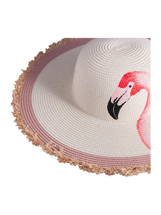 V-store Frauen Rattangeflecht Hut Beige