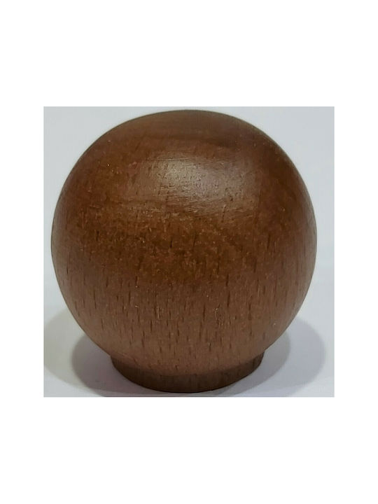ACM Knob Furniture made of Wooden in Brown Color 9420-000-KARI 1pcs