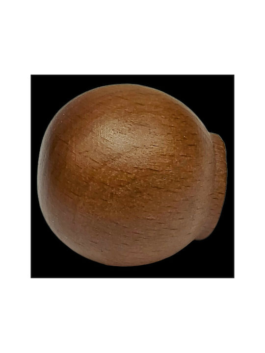 ACM Knob Furniture made of Wooden in Brown Color 9420-000-KARI 1pcs