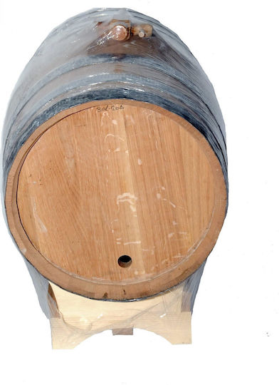 Wooden Art 0553 Дървена бъчва с канал 30лт