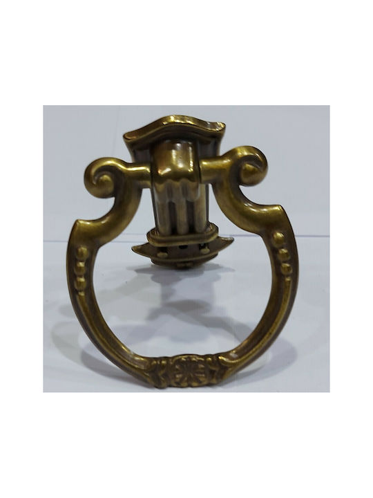 Pamar Antic Mâner Mobilier din Zamak & Metal Bronz 0725-000-BRZ1 1buc