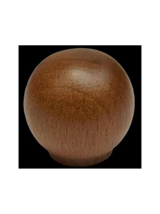 ACM Knob Furniture made of Wooden in Brown Color 9420-000-KARI 1pcs