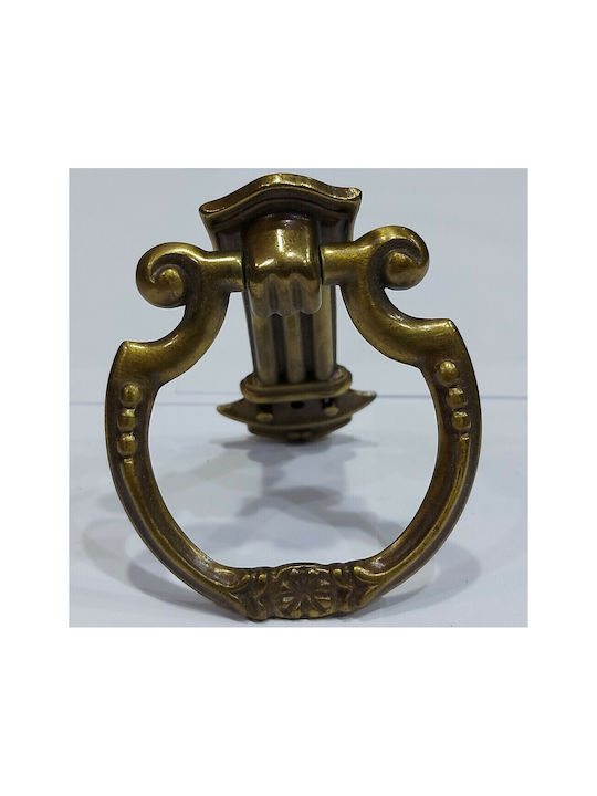 Pamar Antic Mâner Mobilier din Zamak & Metal Bronz 0725-000-BRZ1 1buc